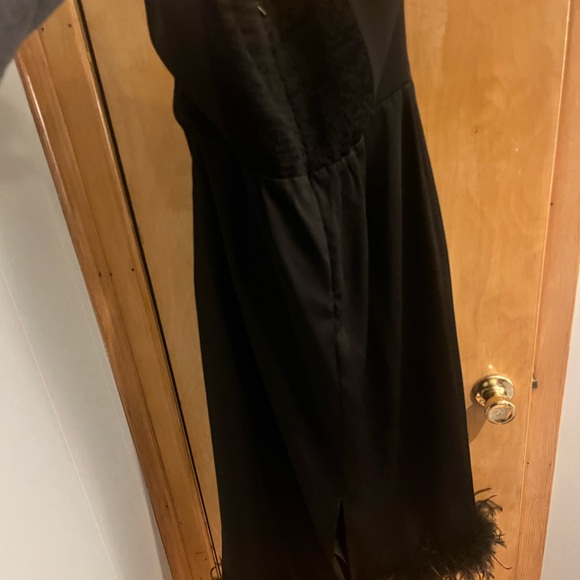 Lucy Paris Mareena feather trim Dress - Picture 5 of 5